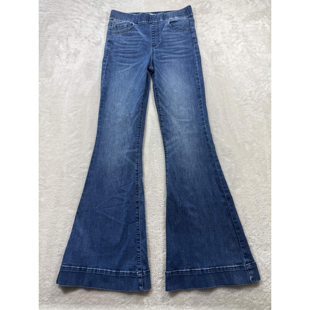 Altar'd State Womens SP-P11670 Flare Pull On Stretch Blue Jeans 27 Meas: 27x30.5